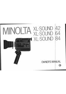 Minolta XL 42 manual. Camera Instructions.